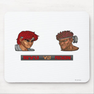 Ryu Vs Adon Mouse Pad