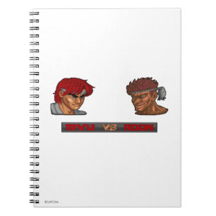 Ryu Vs Adon Notebook