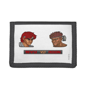 Ryu Vs Adon Trifold Wallet