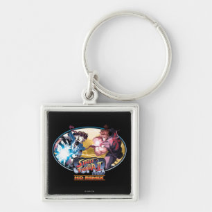 Ryu Vs Akuma 2 Keychain