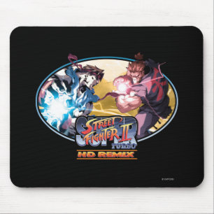 Ryu Vs Akuma 2 Mouse Pad