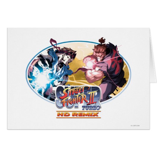Ryu Vs Akuma Cards (Front Horizontal)