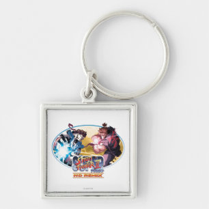 Ryu Vs Akuma Keychain
