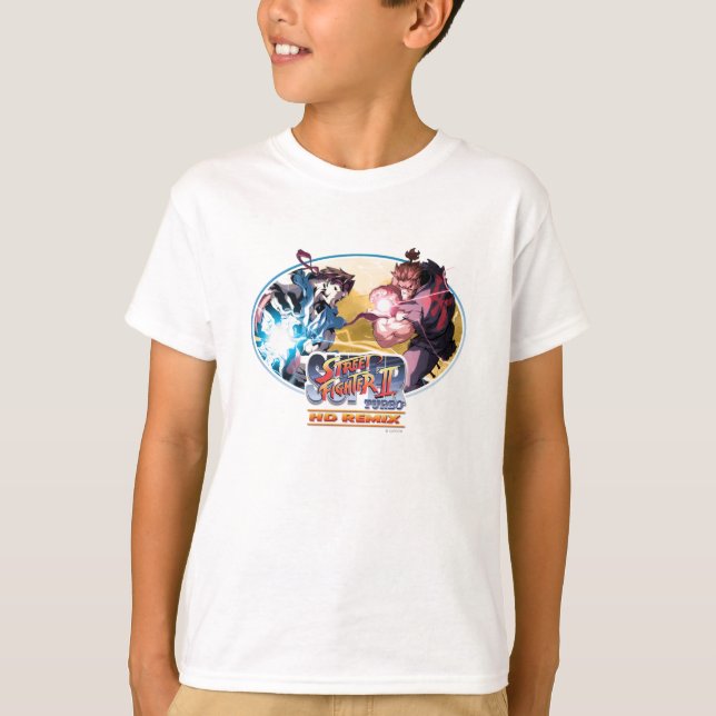 Ryu Vs Akuma T-Shirt (Front)
