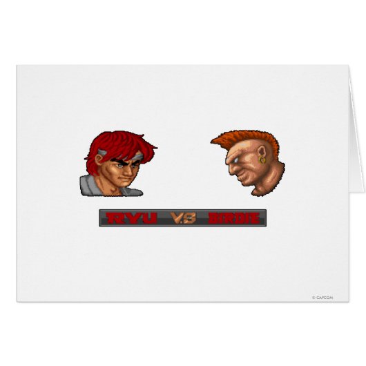 Ryu Vs Birdie Cards (Front Horizontal)