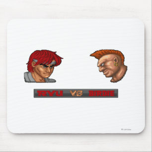 Ryu Vs Birdie Mouse Pad