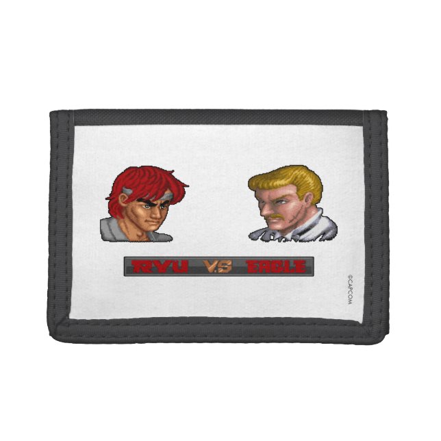 Ryu Vs Eagle 2 Trifold Wallet (Front)