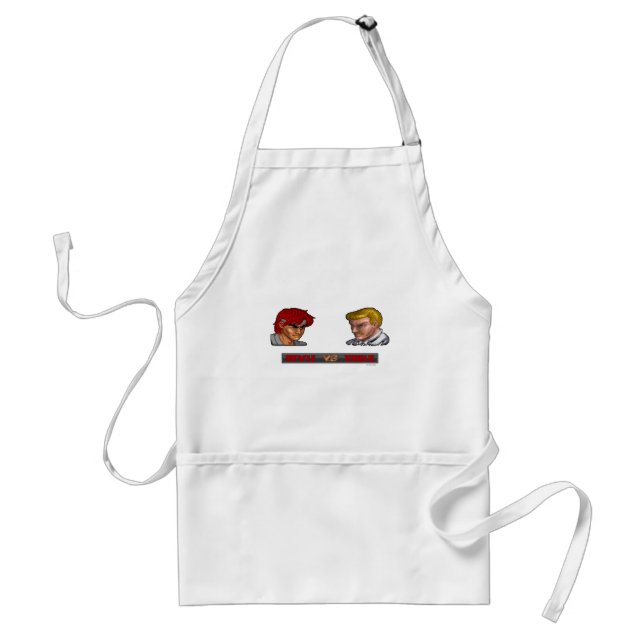 Ryu Vs Eagle Adult Apron (Front)