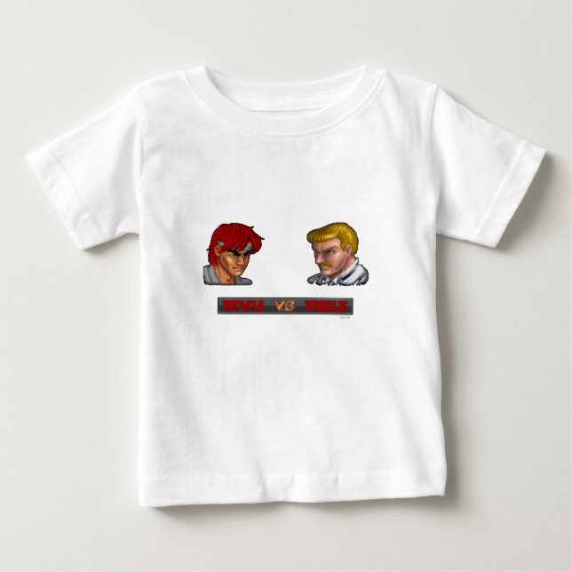 Ryu Vs Eagle Baby T-Shirt (Front)