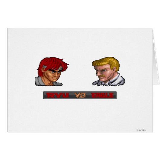 Ryu Vs Eagle Cards (Front Horizontal)