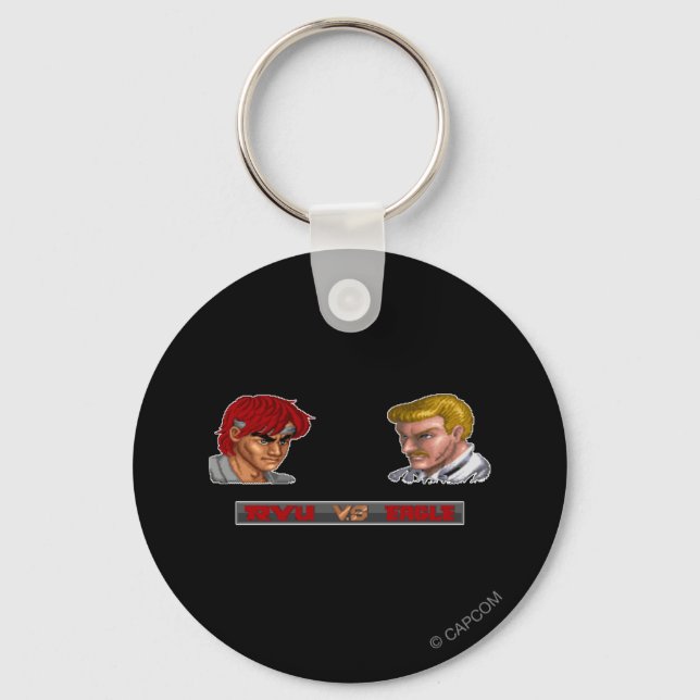 Ryu Vs Eagle Keychain (Front)