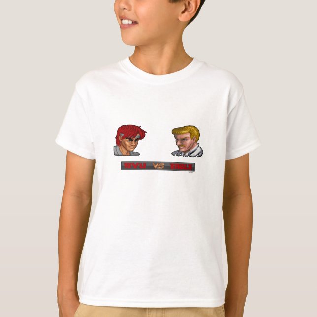 Ryu Vs Eagle T-Shirt (Front)