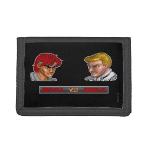 Ryu Vs Eagle Trifold Wallet