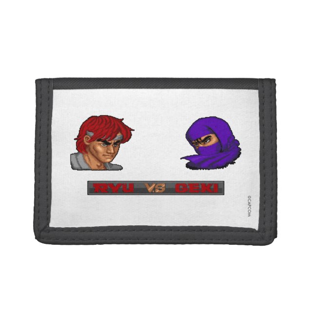 Ryu Vs Geki 2 Tri-fold Wallet (Front)