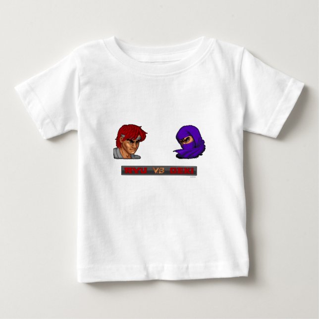 Ryu Vs Geki Baby T-Shirt (Front)
