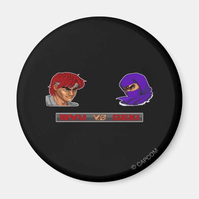 Ryu Vs Geki Magnet (Front)