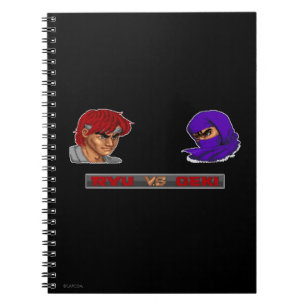 Ryu Vs Geki Notebook