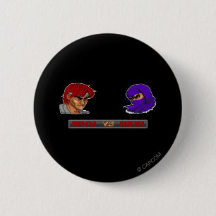 Ryu Vs Geki Pinback Button