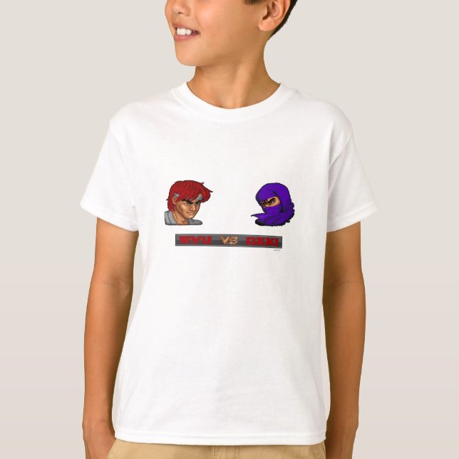 Ryu Vs Geki T-Shirt (Front)