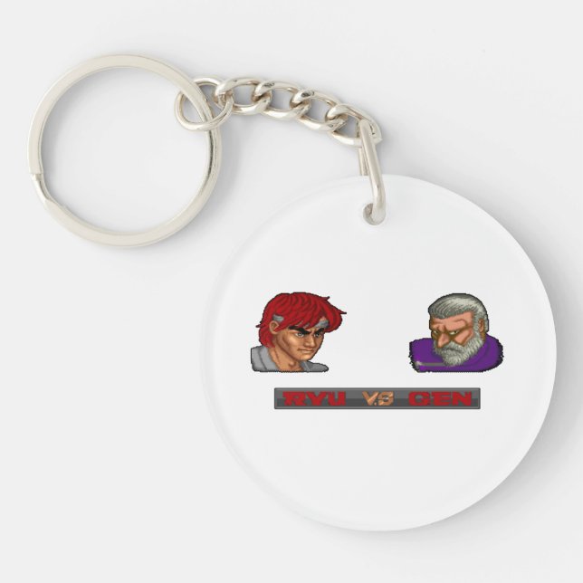 Ryu Vs Gen 2 Keychain (Front)