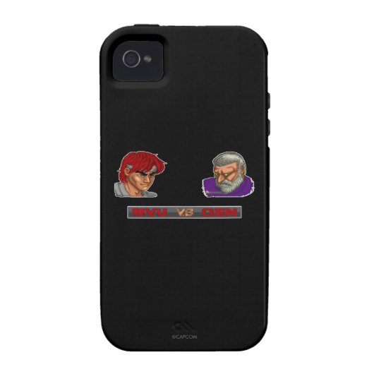 Ryu Vs Gen Case-Mate iPhone Case (Back)