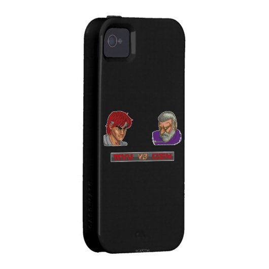 Ryu Vs Gen Case-Mate iPhone Case (Back/Right)