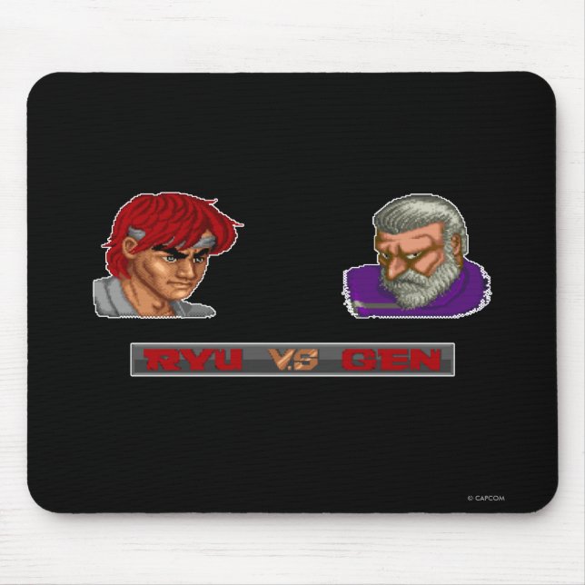 Ryu Vs Gen Mouse Pad (Front)
