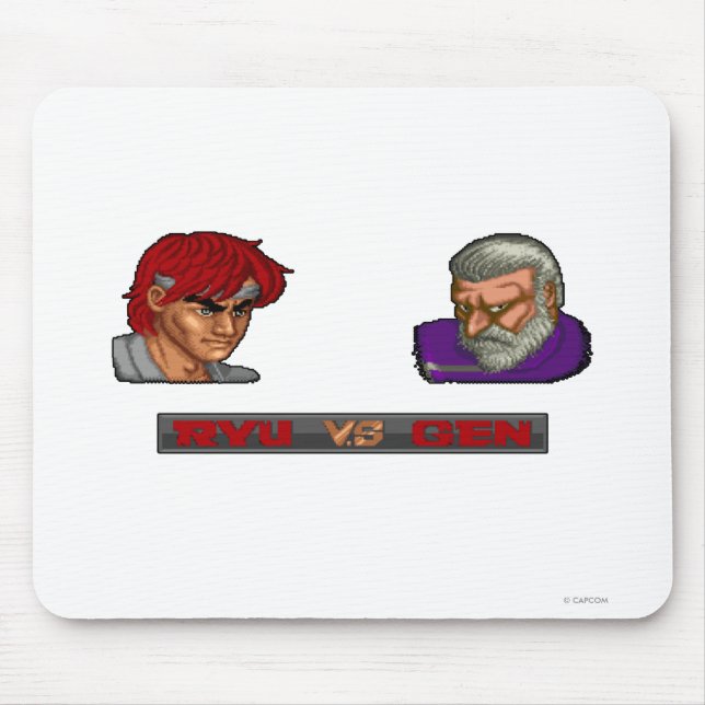 Ryu Vs Gen Mouse Pad (Front)