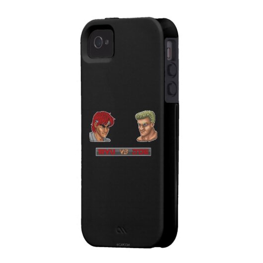 Ryu Vs Joe 2 Case-Mate iPhone Case (Back Left)