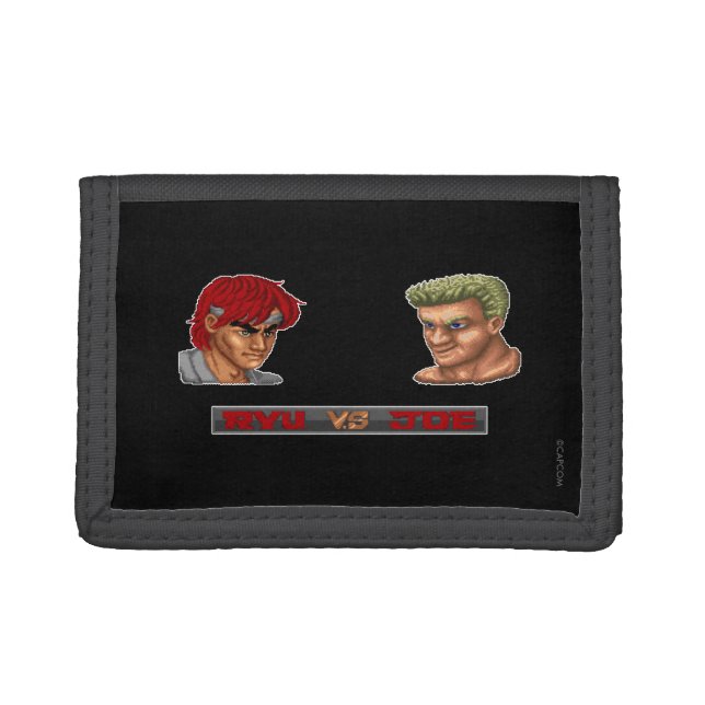 Ryu Vs Joe 2 Tri-fold Wallet (Front)