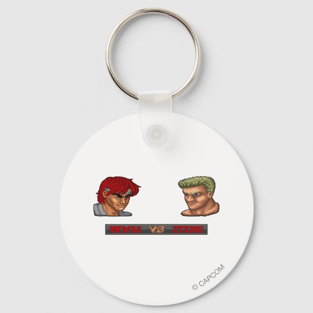 Ryu Vs Joe Keychain (Front)