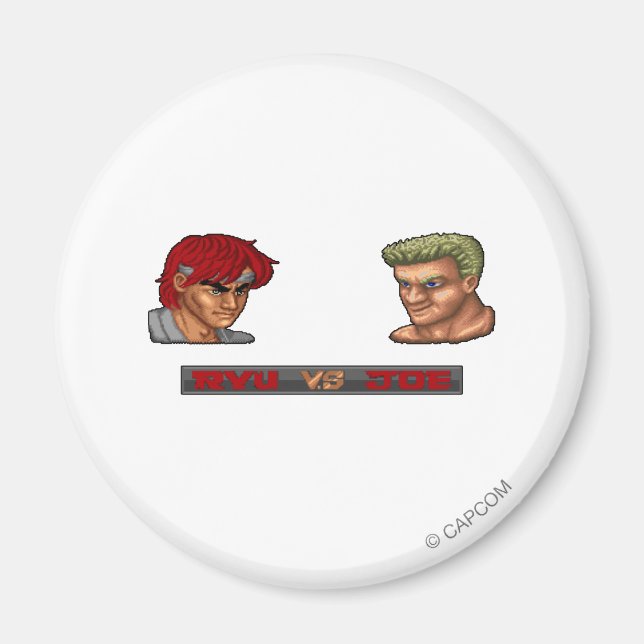Ryu Vs Joe Magnet (Front)