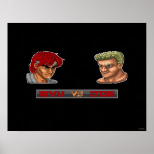 Ryu Vs Joe Poster