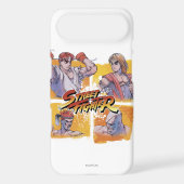 Ryu Vs Ken & Adon Vs Sagat 2 Case-Mate iPhone Case (Back)