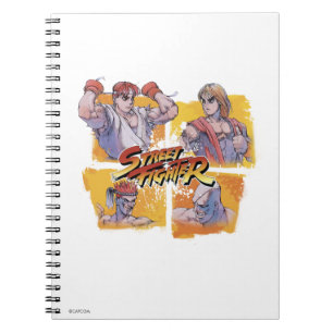 Ryu Vs Ken & Adon Vs Sagat 2 Notebook