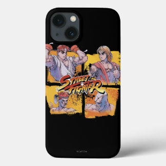 Ryu Vs Ken & Adon Vs Sagat iPhone 13 Case