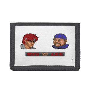 Ryu Vs Lee 2 Trifold Wallet