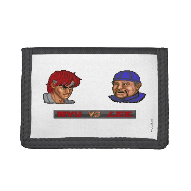 Ryu Vs Lee 2 Trifold Wallet (Front)