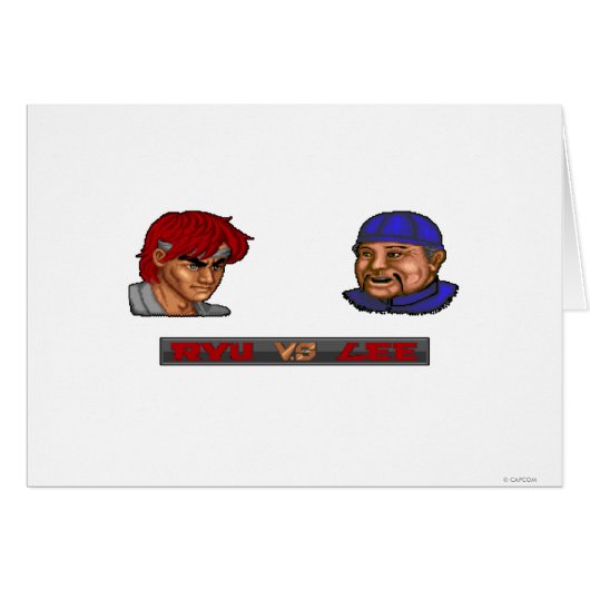 Ryu Vs Lee Cards (Front Horizontal)
