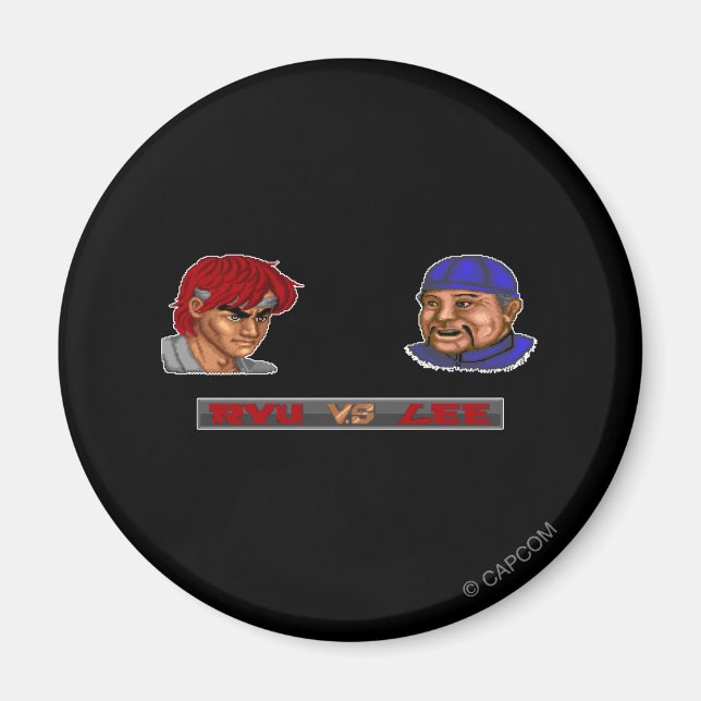 Ryu Vs Lee Magnet (Front)