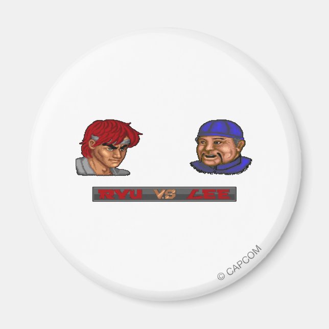 Ryu Vs Lee Magnet (Front)