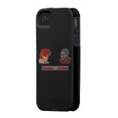 Ryu Vs Mike 2 Case-Mate iPhone Case (Back Left)