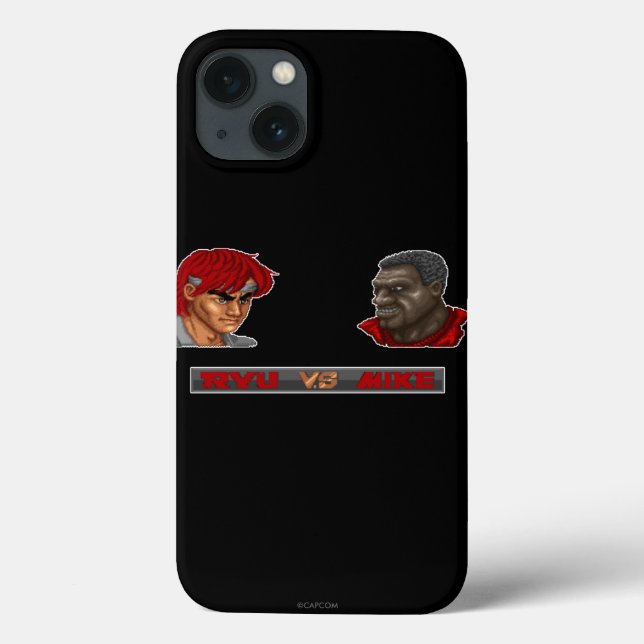 Ryu Vs Mike 2 Case-Mate iPhone Case (Back)