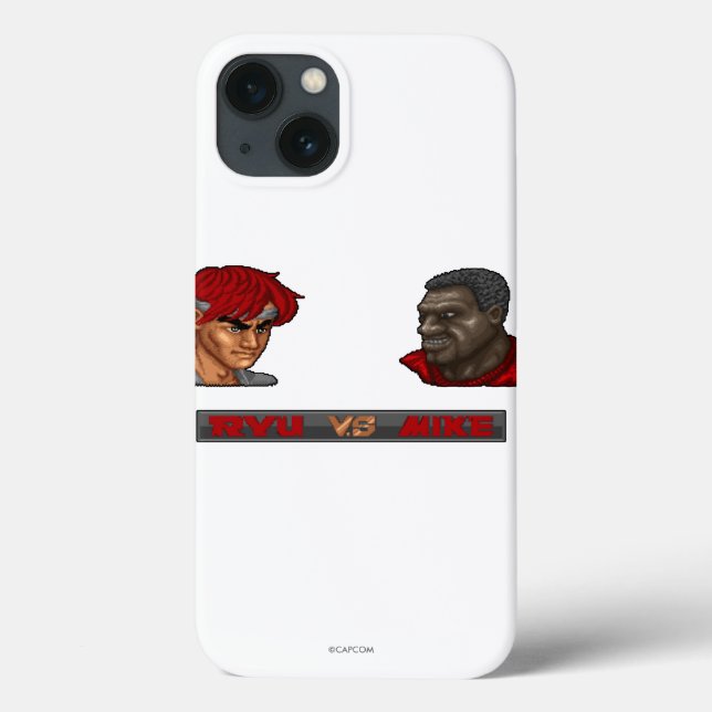 Ryu Vs Mike Case-Mate iPhone Case (Back)