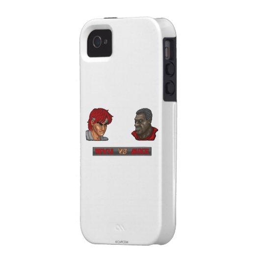 Ryu Vs Mike Case-Mate iPhone Case (Back Left)