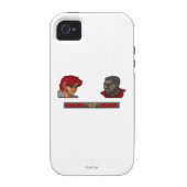 Ryu Vs Mike Case-Mate iPhone Case (Back)