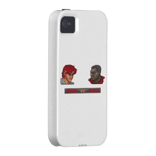 Ryu Vs Mike Case-Mate iPhone Case (Back/Right)