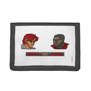 Ryu Vs Mike Tri-fold Wallet