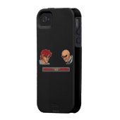 Ryu Vs Retsu 2 Case-Mate iPhone Case (Back Left)