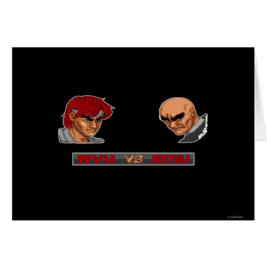 Ryu Vs Retsu Cards (Front Horizontal)